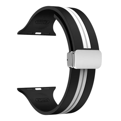 Apple Watch Silicone Strap - Durable Magnetic Closure Design BandsCo Straps