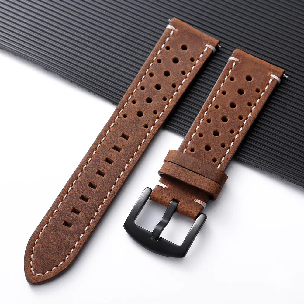 COROS Leather Watch Band 20cm Breathable Unisex for COROS Smartwatch BandsCo Straps