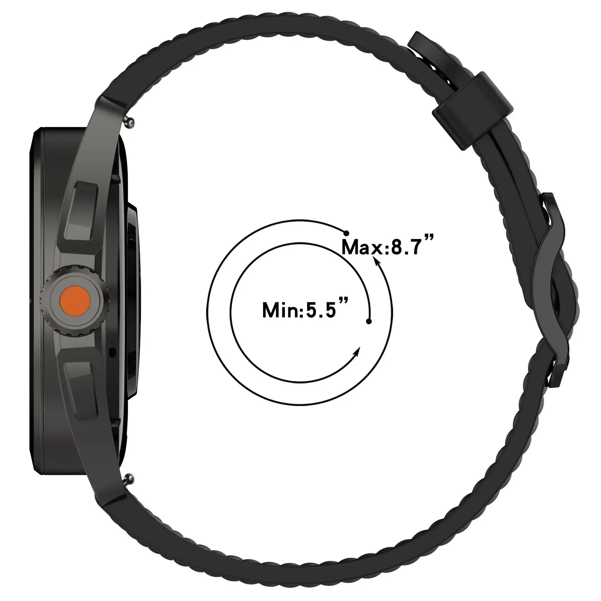 Amazfit Silicone Sport Band For Smartwatch Replacement Strap BandsCo Straps