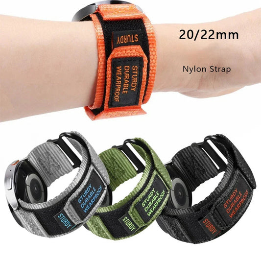 COROS Nylon Velcro Watch Band for Smartwatch Unisex Adjustable Strap BandsCo Straps