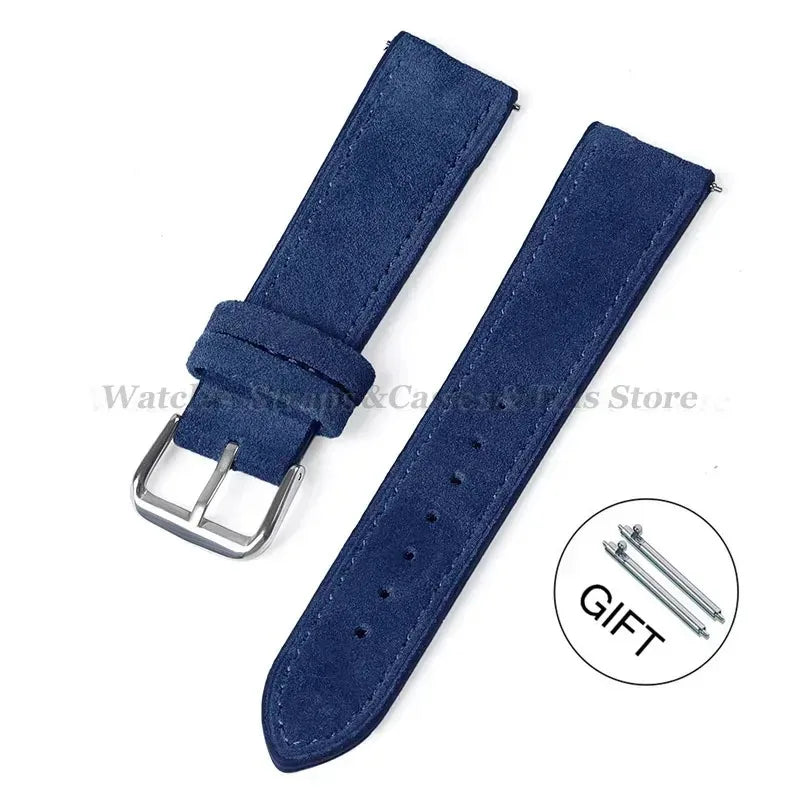 COROS Suede Leather Watch Band for COROS Smartwatch Unisex Comfort Strap BandsCo Straps