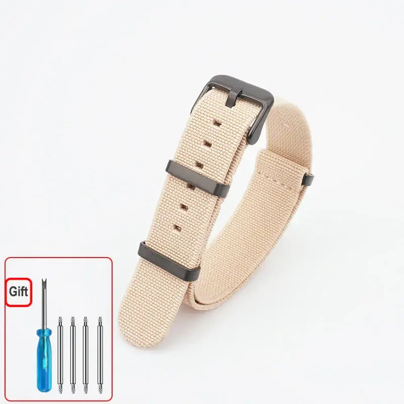 Amazfit Nylon Watch Band NATO Strap Waterproof Washable Elastic BandsCo Straps