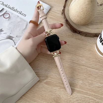 Apple Watch Genuine Leather Strap - Classic Durable Design BandsCo Straps
