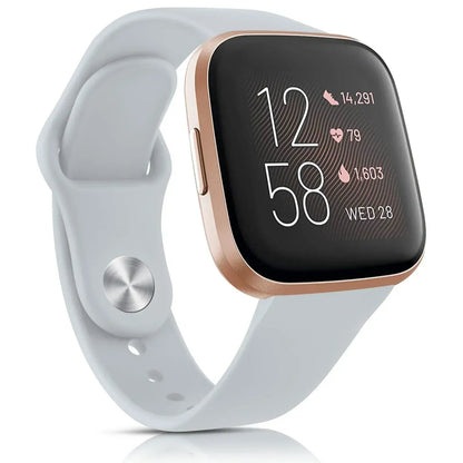 Fitbit Versa & Sense Silicone Strap - Soft Waterproof Design BandsCo Straps