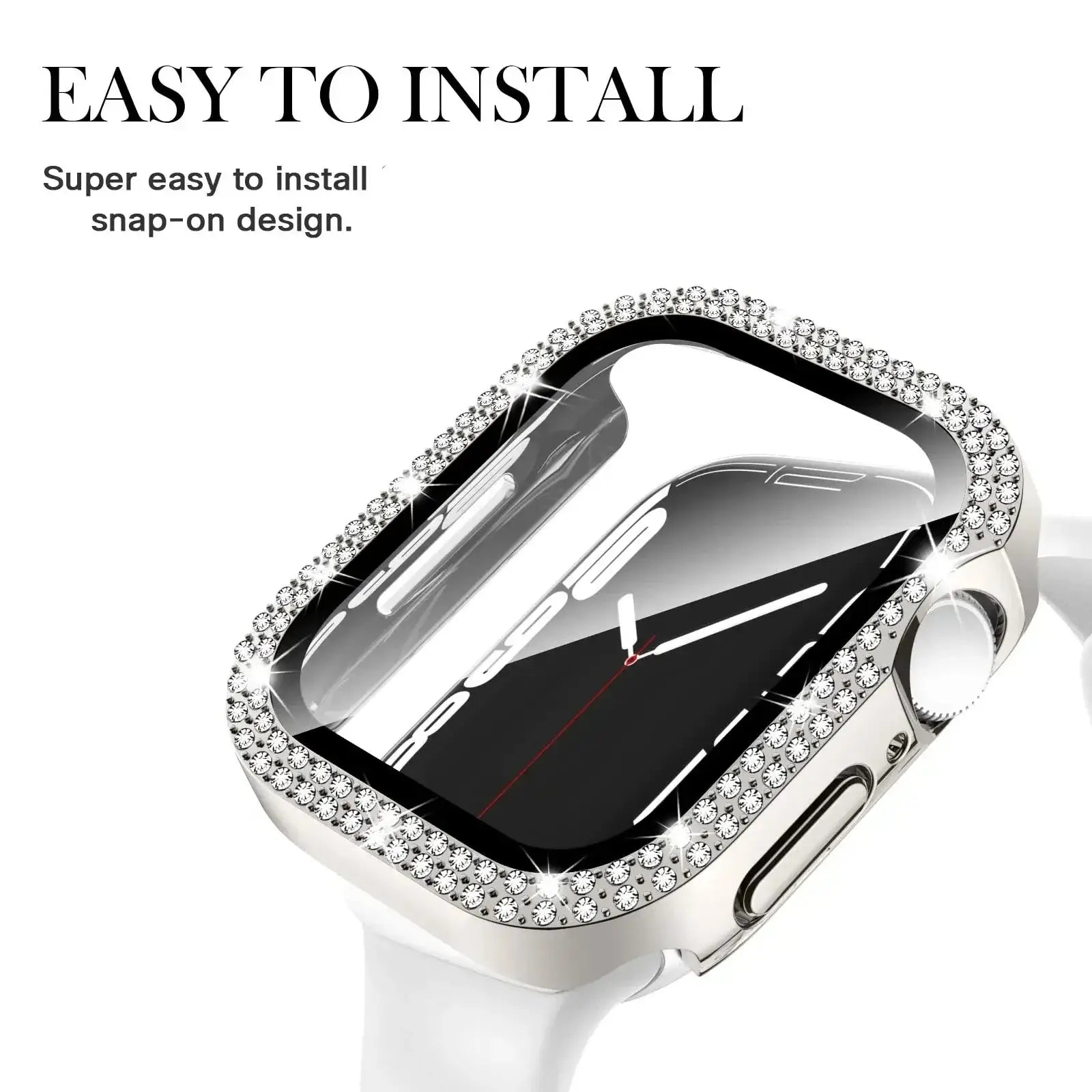 Apple Watch Case - Durable Gem-Studded Elegant Protection BandsCo Straps
