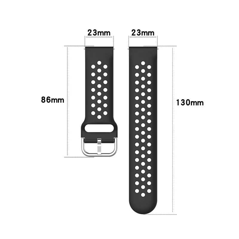 Breathable Silicone Fitbit Versa & Sense Bands BandsCo Straps