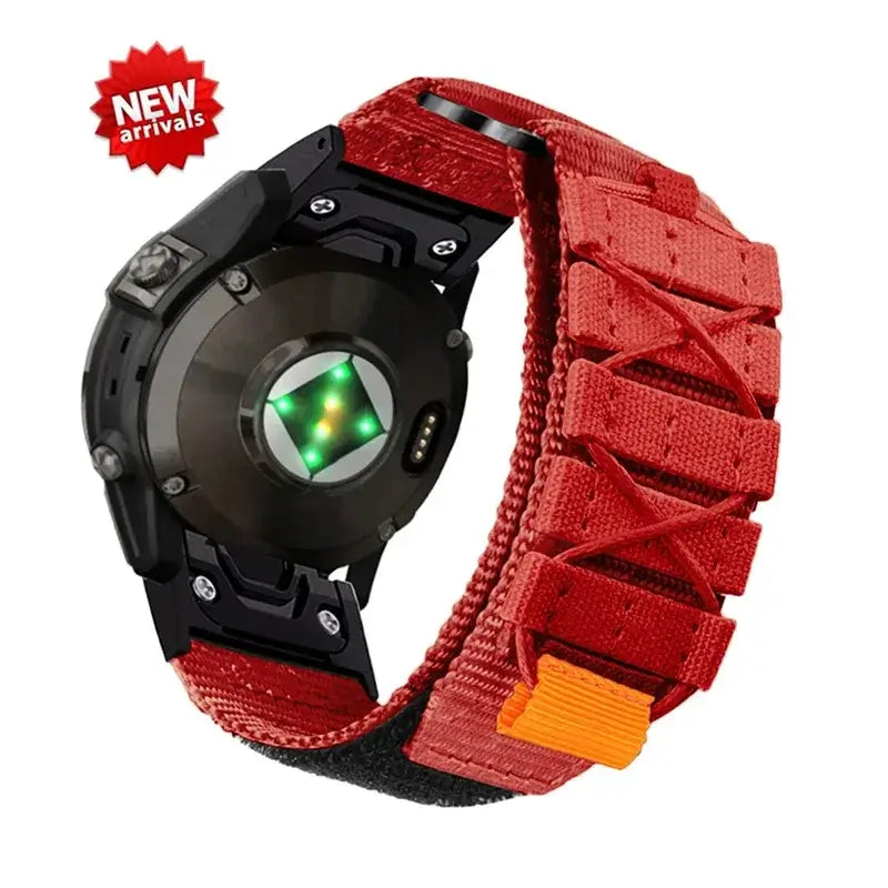 Garmin Nylon Velcro Band - Durable Breathable Strap BandsCo Straps