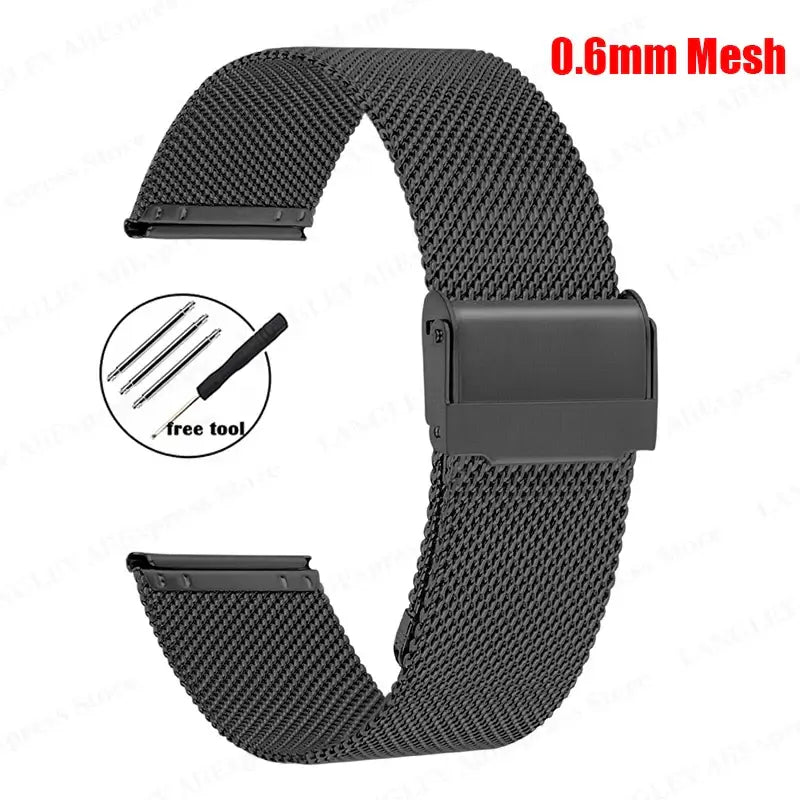 Huawei Watch Milanese Steel Mesh Band - Stylish and Durable BandsCo Straps