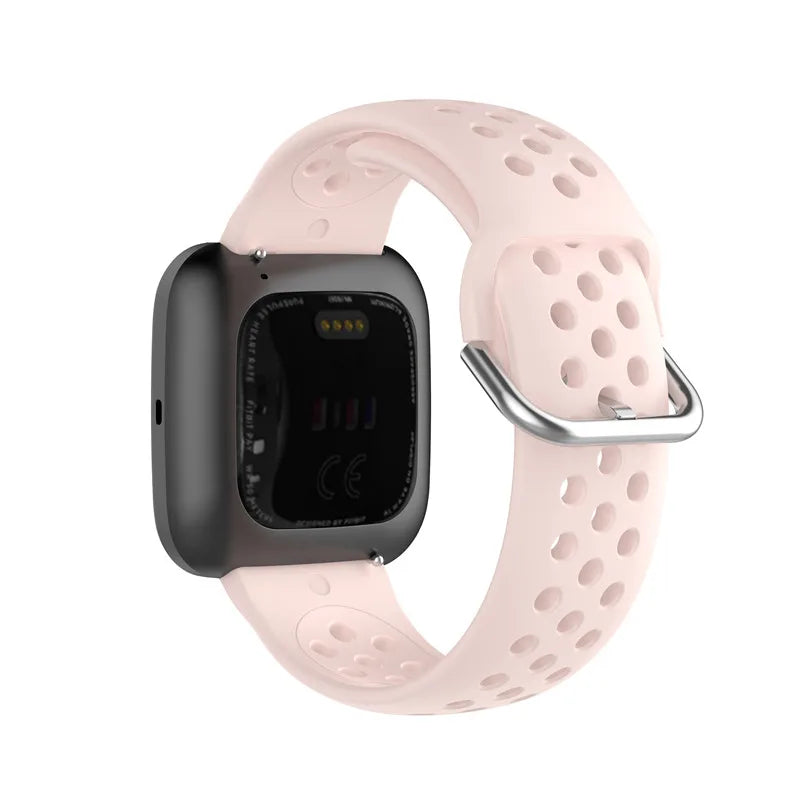 Breathable Silicone Fitbit Versa & Sense Bands BandsCo Straps