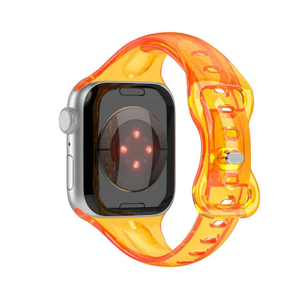 Apple Watch Transparent Strap - Soft Rubber - Clear Design BandsCo Straps