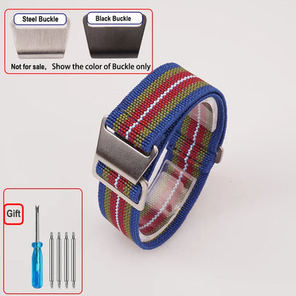 COROS Elastic Nylon Watch Band Universal Fit Parachute Style BandsCo Straps