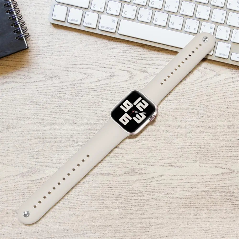 Apple Watch Silicone Strap - Soft Waterproof Comfortable BandsCo Straps