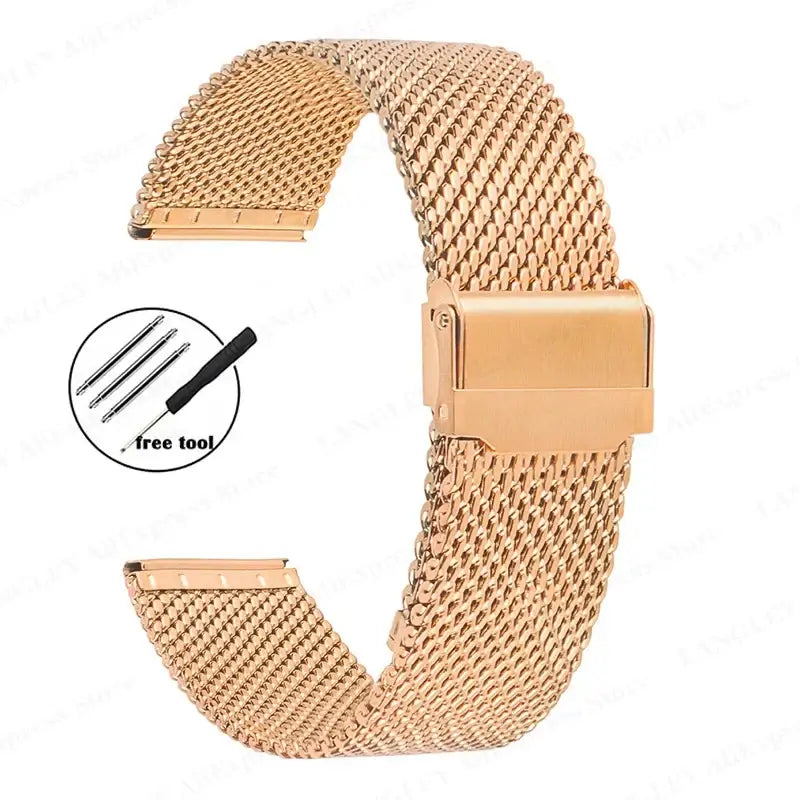 Ticwatch Milanese Mesh Band - Premium Stylish Design BandsCo Straps
