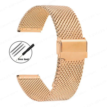 Ticwatch Milanese Mesh Band - Premium Stylish Design BandsCo Straps
