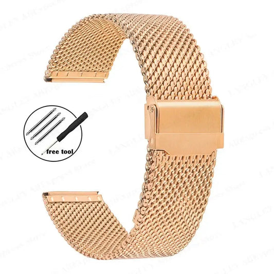 Ticwatch Milanese Mesh Band - Premium Stylish Design BandsCo Straps