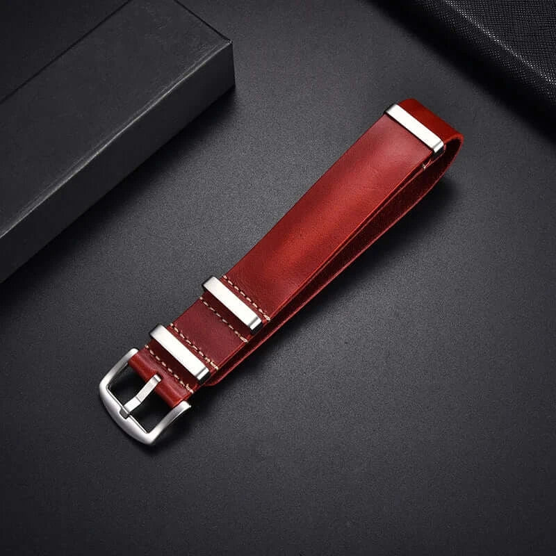 Samsung Galaxy Watch Genuine Leather Band - Elegant Design BandsCo Straps