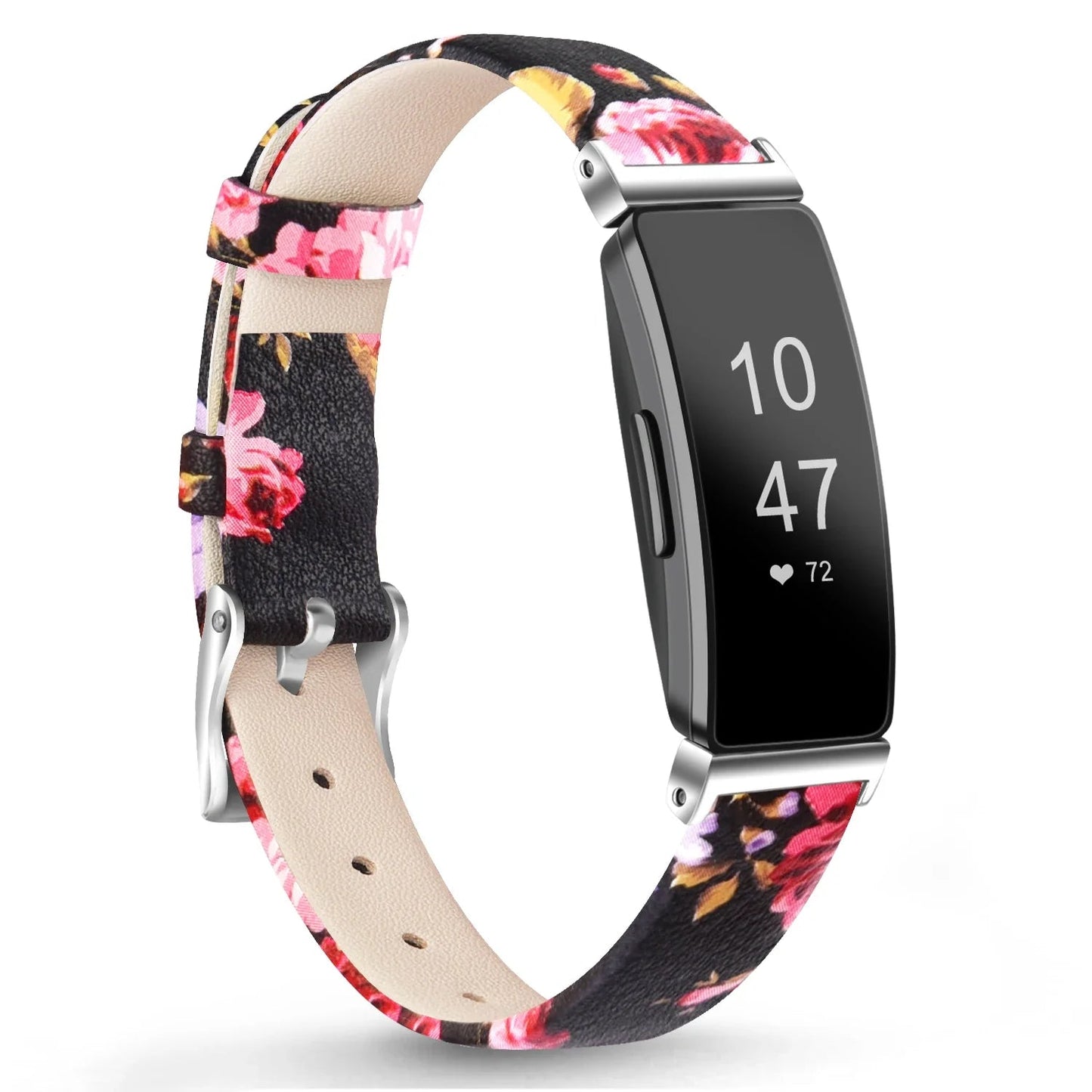 Fitbit Inspire 2, 1, HR Leather Strap - Premium Comfortable Band BandsCo Straps