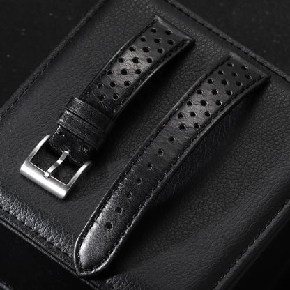 Amazfit Leather Band for Smartwatch - Vintage Calfskin Breathable Strap BandsCo Straps