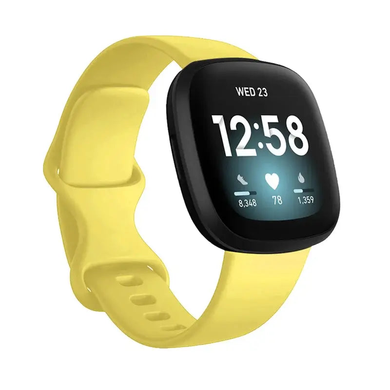 Fitbit Versa & Sense Silicone Band - Durable Stylish Straps BandsCo Straps