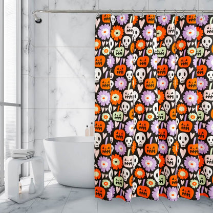 Royale Linens Double Brushed Microfber 1800 Thread Printed Shower Curtain DailySale