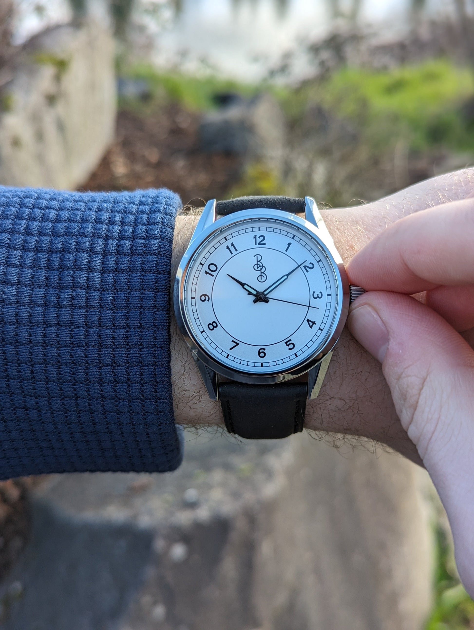 Silver Classic Watch The Beyond Boring Watch Company