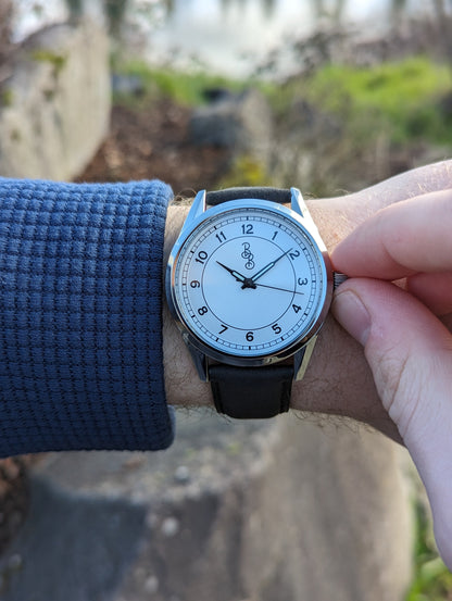 Silver Classic Watch The Beyond Boring Watch Company