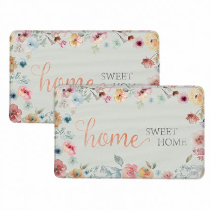 Bibb Home 1-2 Pack Anti Fatigue Cushioned Kitchen Mats DailySale