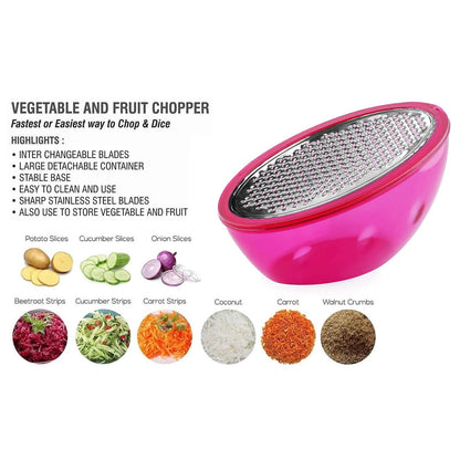 5-Piece: Cheese Grater Citrus Lemon Zester With Food Storage Container & Lid DailySale
