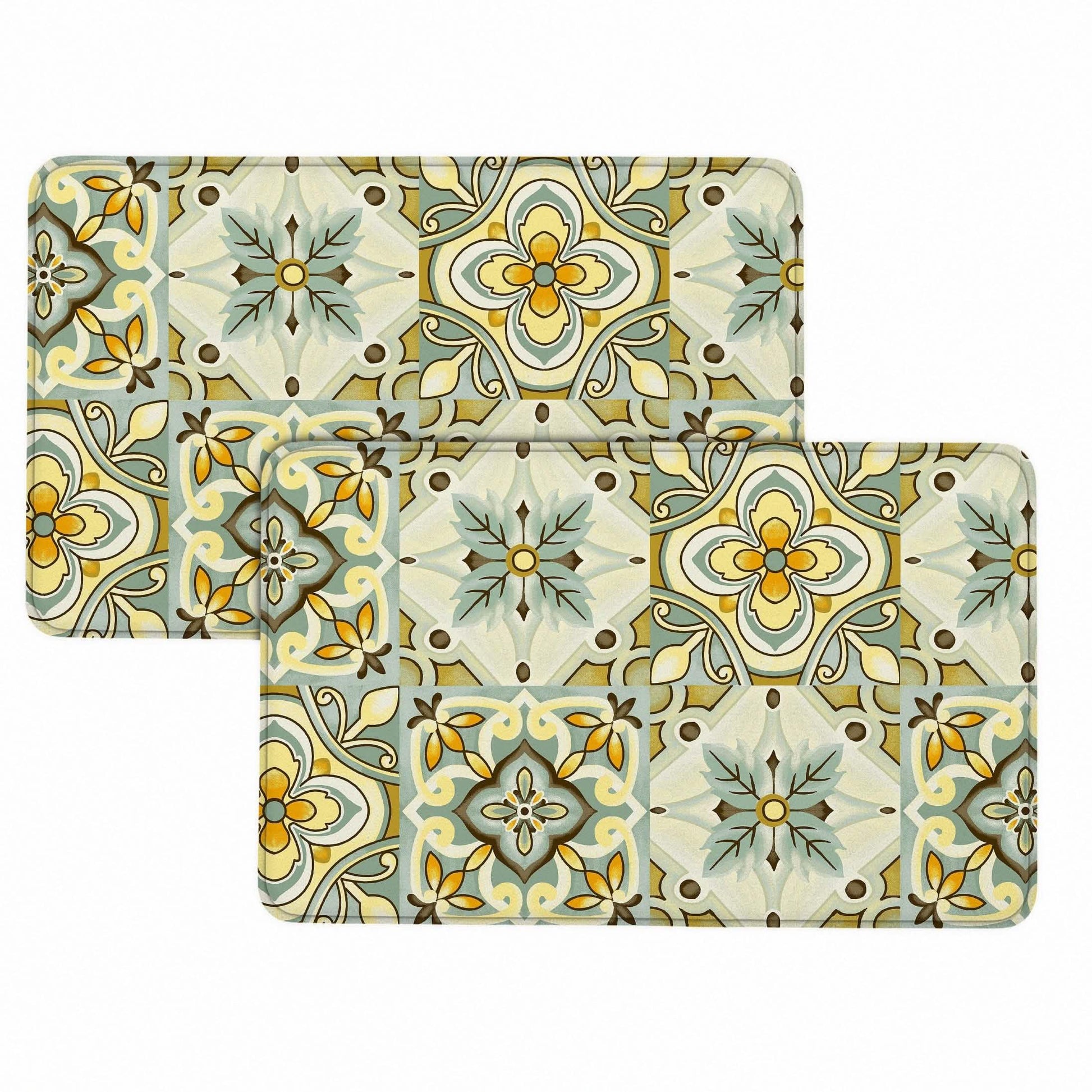 Bibb Home 1-2 Pack Anti Fatigue Cushioned Kitchen Mats DailySale