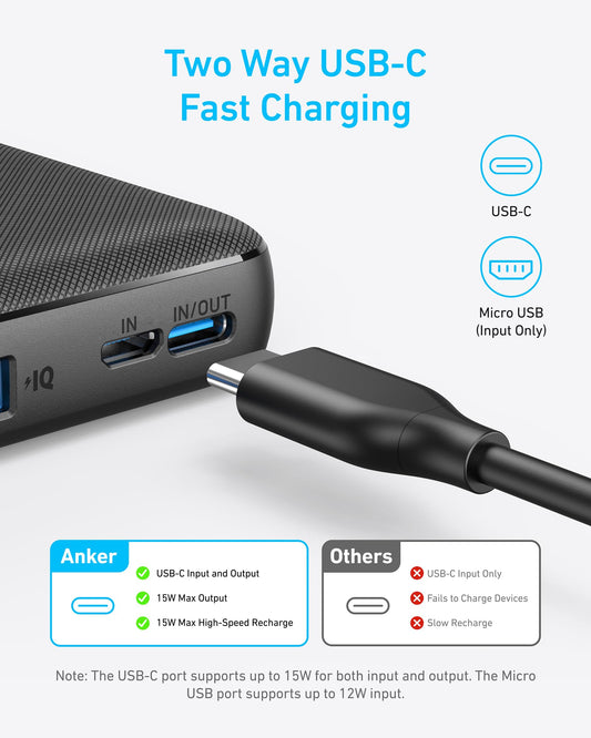 Anker <b>313</b> Power Bank (PowerCore 10K) Anker