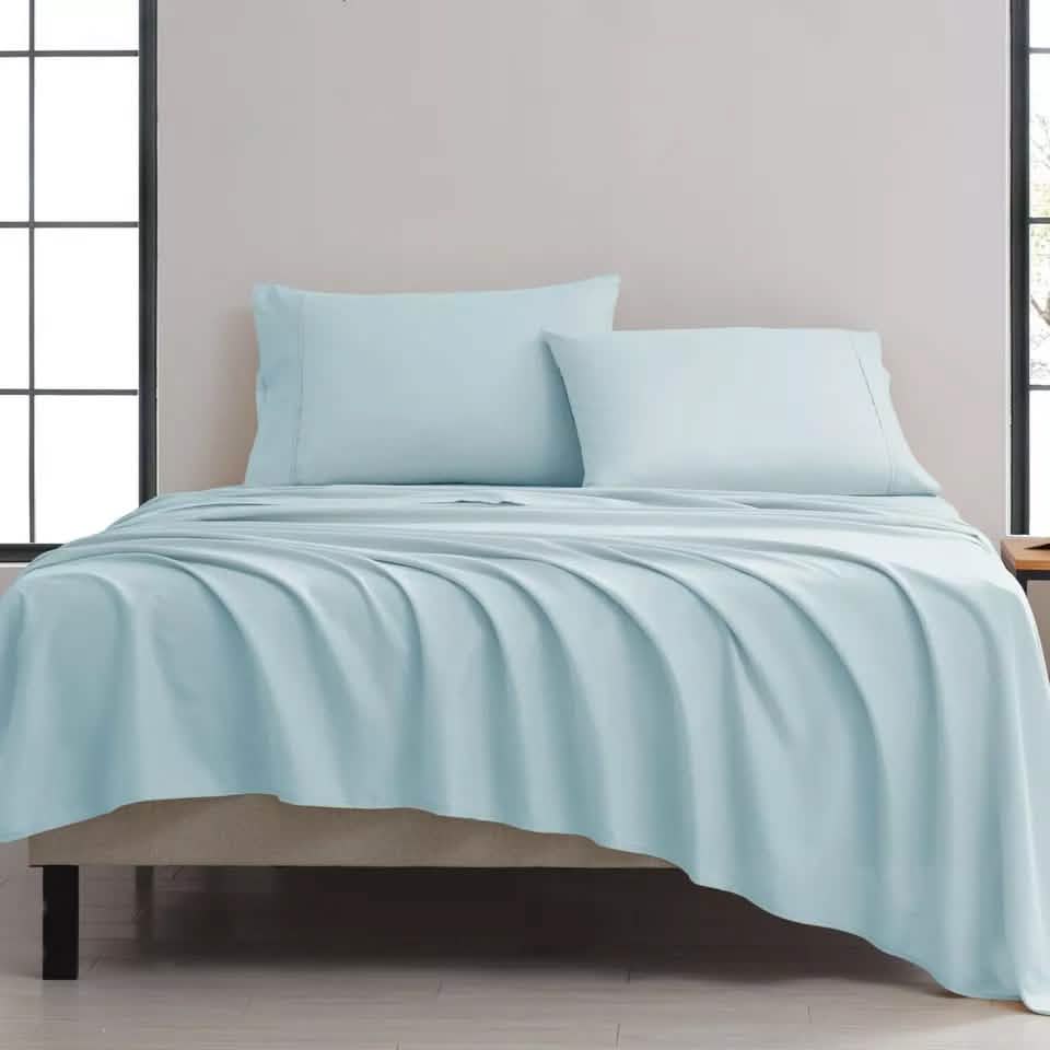 4-Piece: Kathy Ireland Twill Weave Luxury Sheet Set DailySale