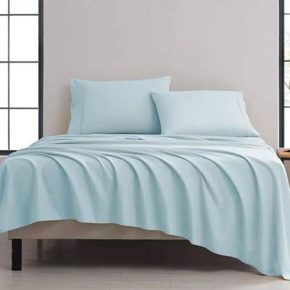 4-Piece: Kathy Ireland Twill Weave Luxury Sheet Set DailySale