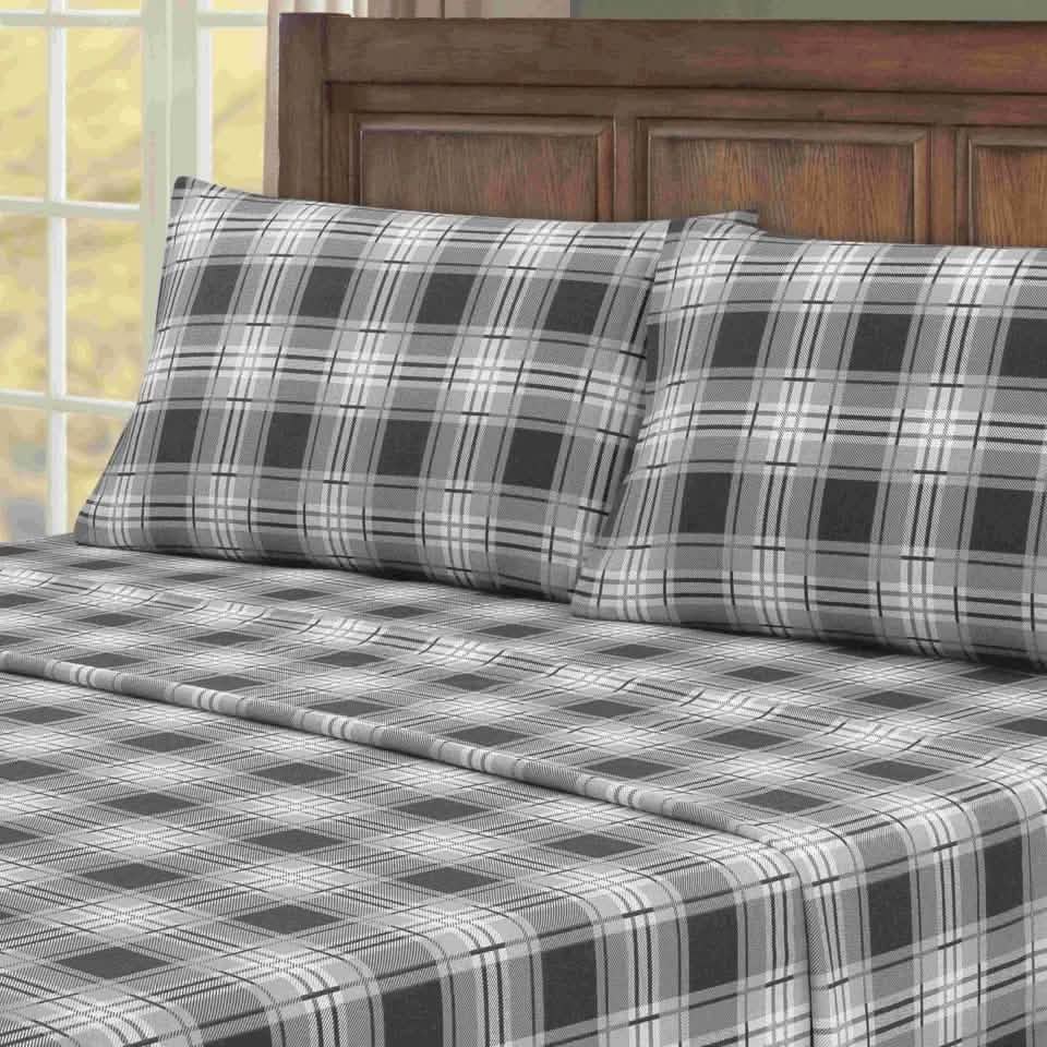 4-Piece: Kathy Ireland 100% Turkish Cotton Flannel Sheet Set DailySale