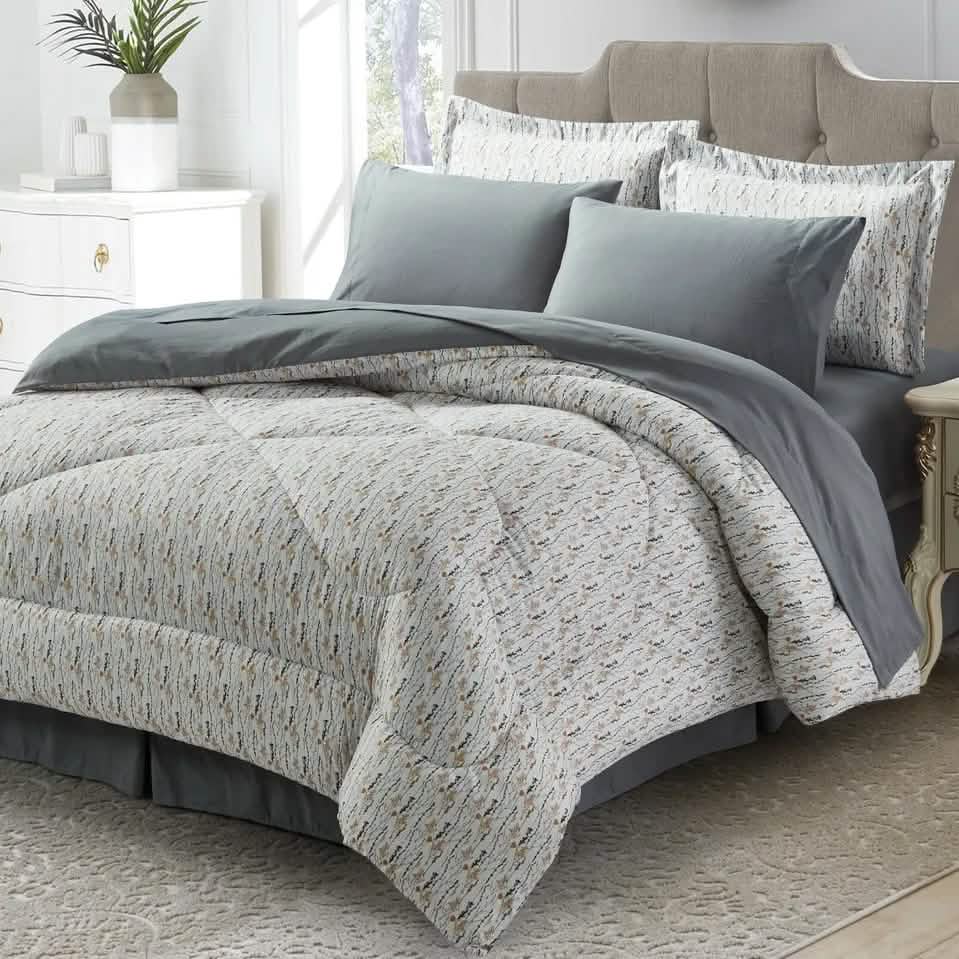 8-Piece: Bibb Home Down Alternative Comforter Set DailySale