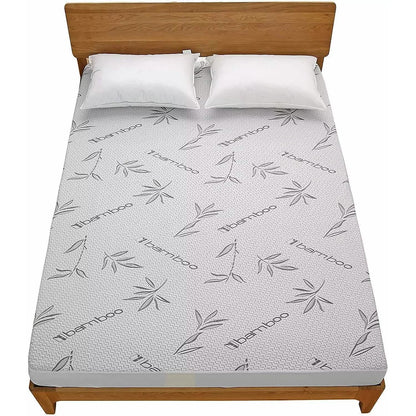 Bed Bath Fashions Premium Bamboo Waterproof Fitted Mattress Protector DailySale