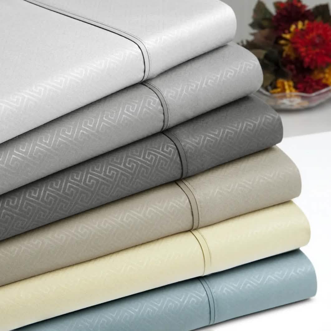 6-Piece: US Army Embossed Greek Key Sheet Set DailySale