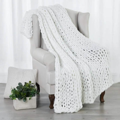 50" X 60" Kathy Ireland Chunky Chenille Plush Throw DailySale