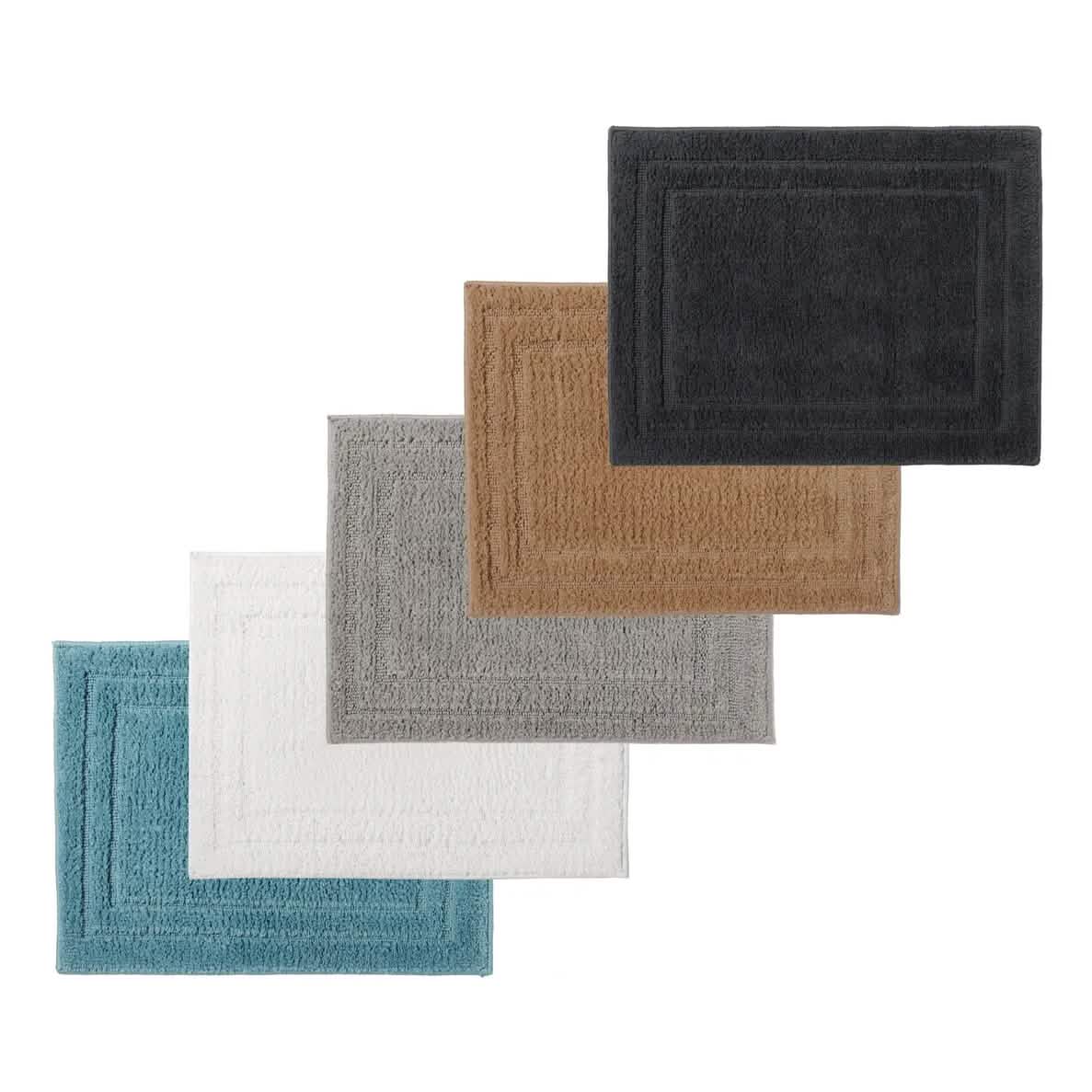 2-Piece: Bibb Home Microfiber Shag Bath Mat Set DailySale