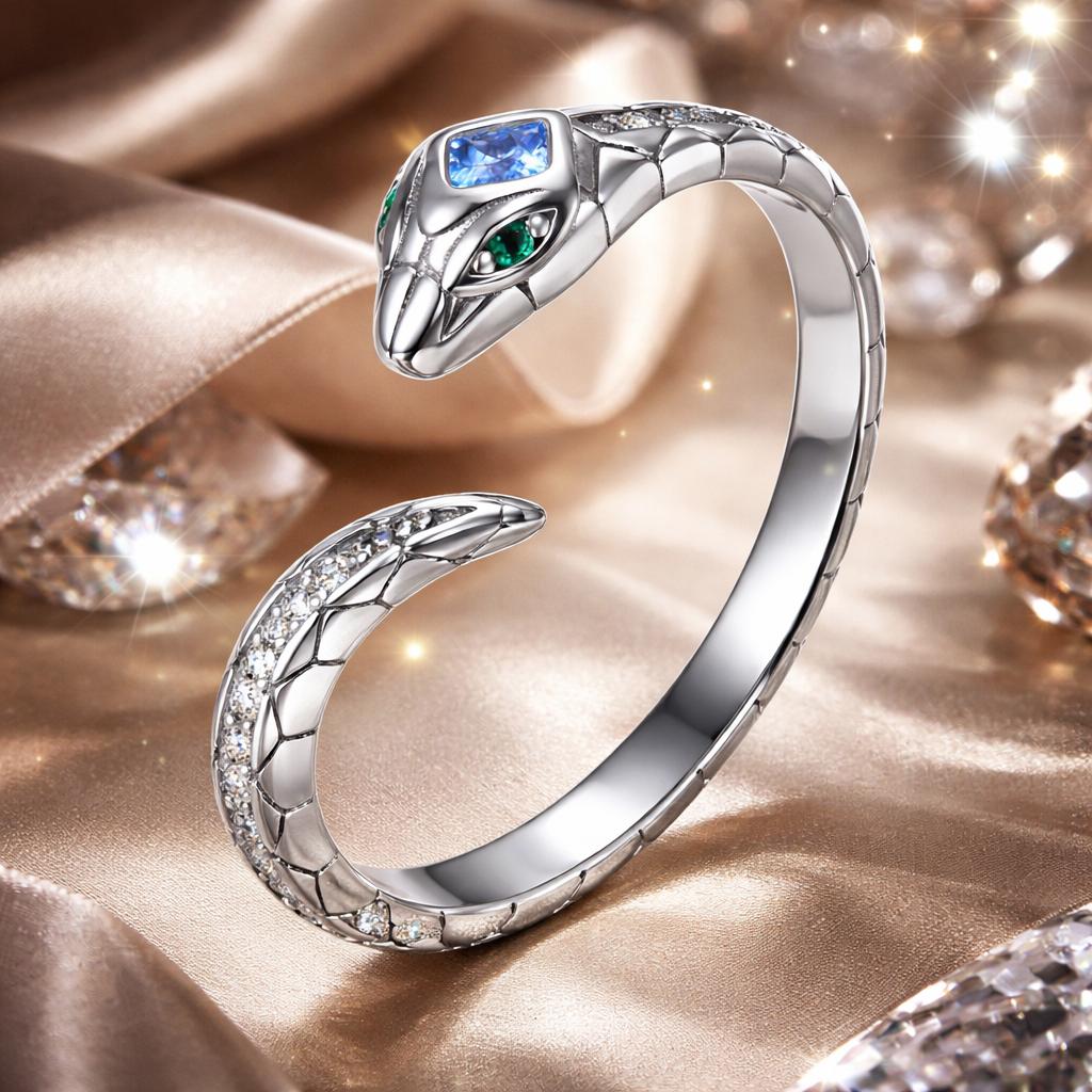 925 Sterling Silver Oxidized Ring with Pavé Setting CZ for Women Bids.com