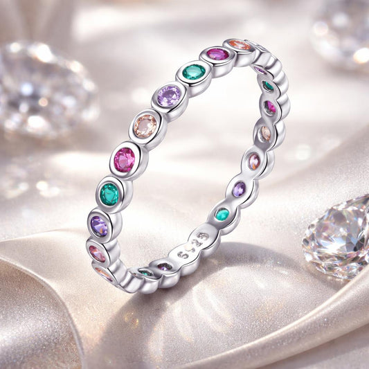 925 Sterling Silver CZ Pavé Setting Ring Size 6.0 for Women Bids.com