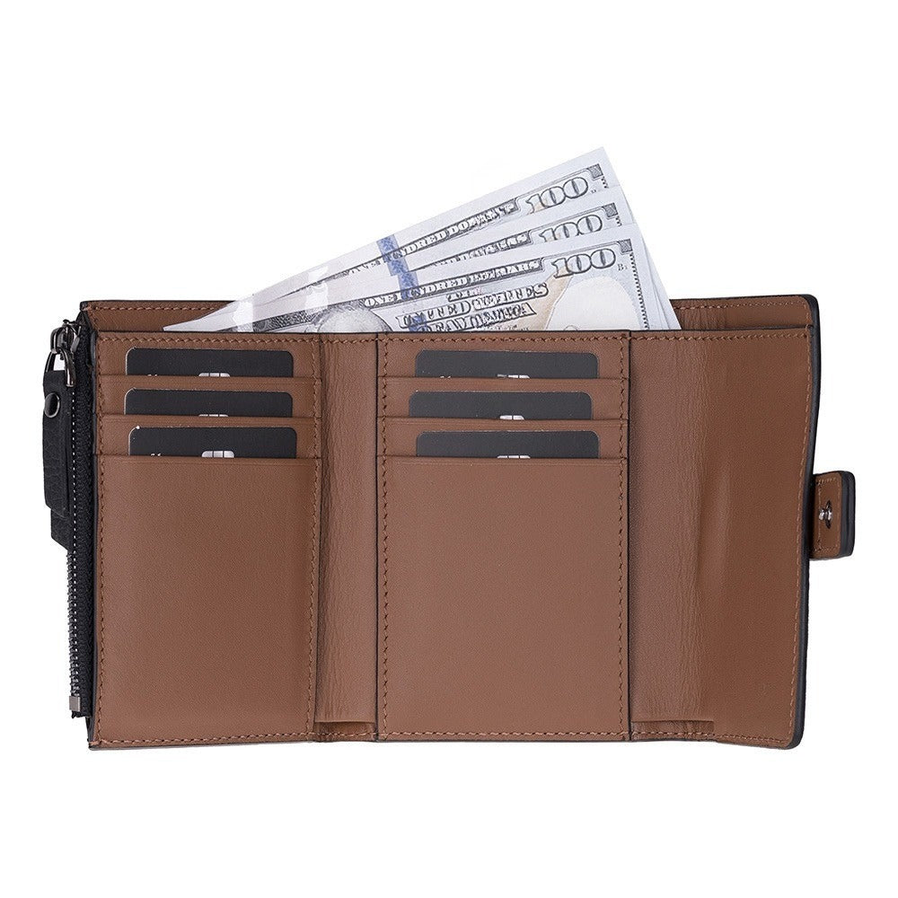 Elba Leather Women's Wallet Mizuri Leather