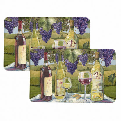 Bibb Home 1-2 Pack Anti Fatigue Cushioned Kitchen Mats DailySale