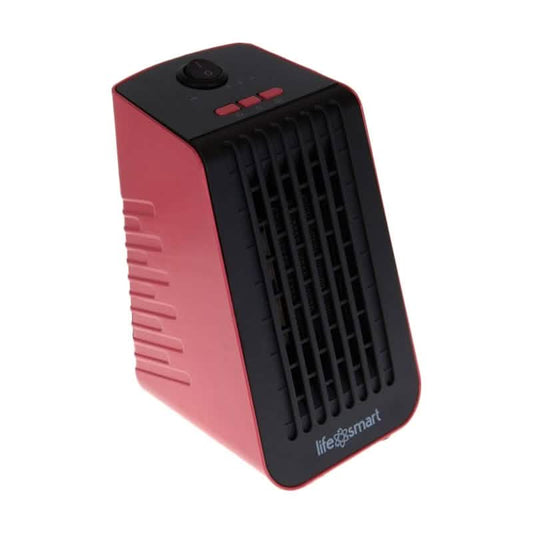 Life Smart Desktop Personal Heater & Fan - Assorted Colors DailySale