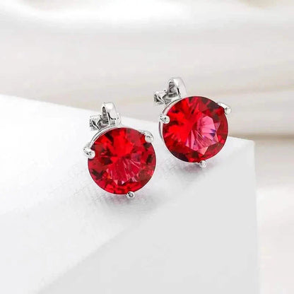 A Pair Of Unique And Stylish Zirconia Clip-on Earrings For Ladies DailySale