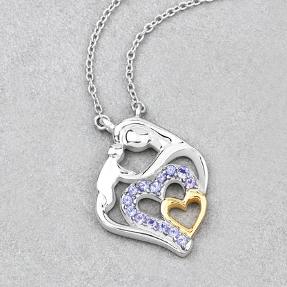 0.28 Carat Genuine Tanzanite .925 Sterling Silver Pendant Bids.com