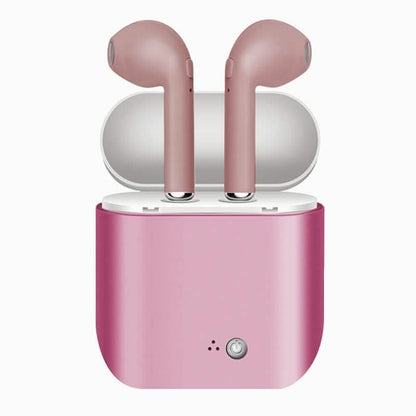 Metallic Wireless Earbuds & Charging Case Set DailySale