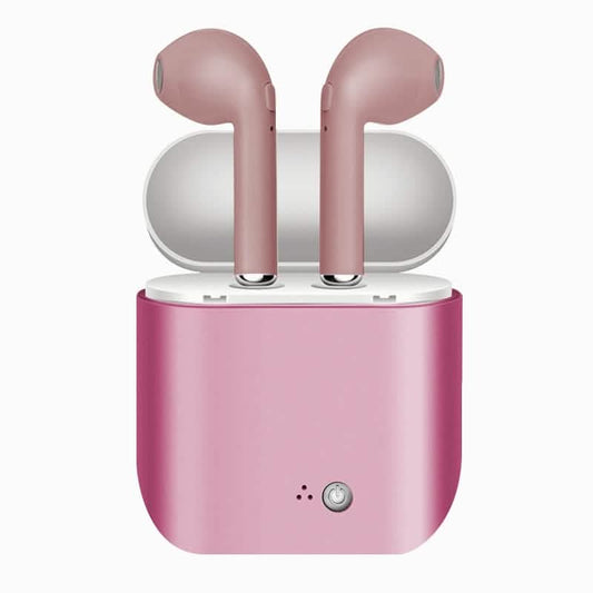 Metallic Wireless Earbuds & Charging Case Set DailySale