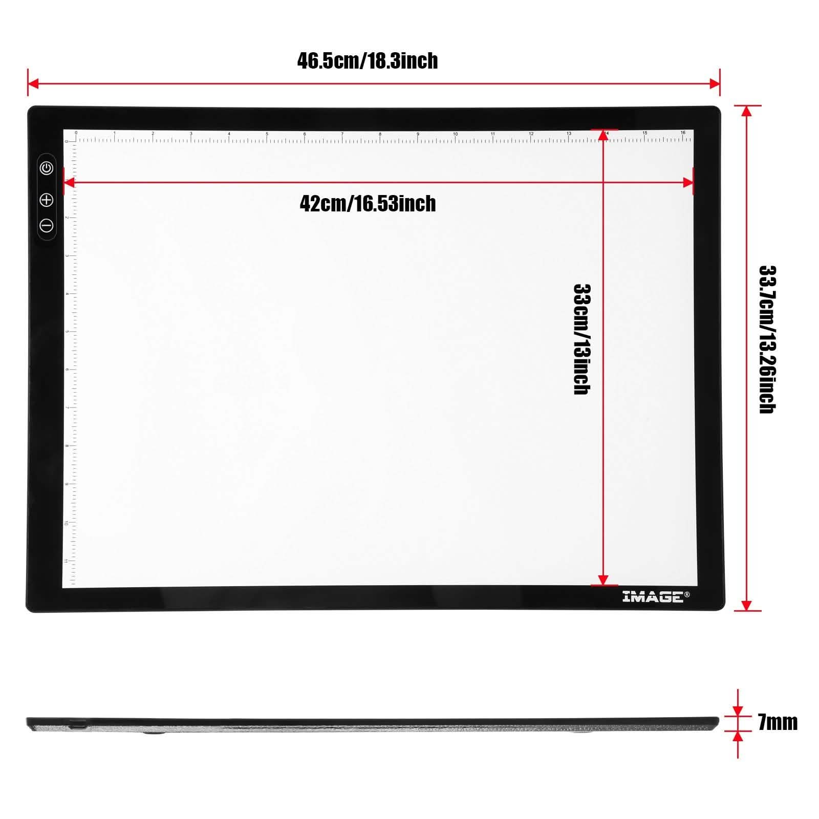 A3 Light Pad A3 LED Tracing Pad Ultra-Thin Drawing Pad Adjustable Brightness DailySale