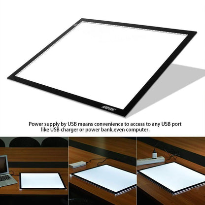 A3 Size LED Artcraft Tracing Light Pad DailySale
