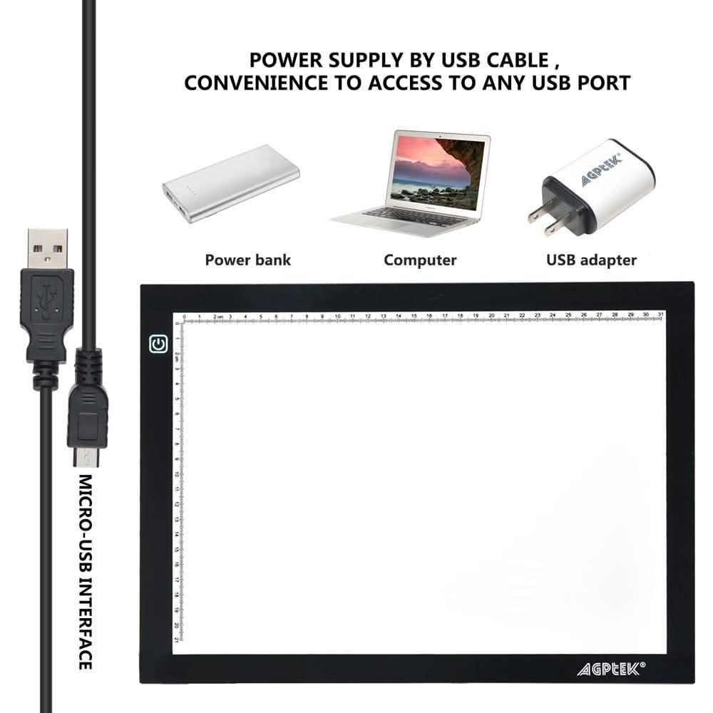 A4 LED Artcraft Tracing Light Pad DailySale